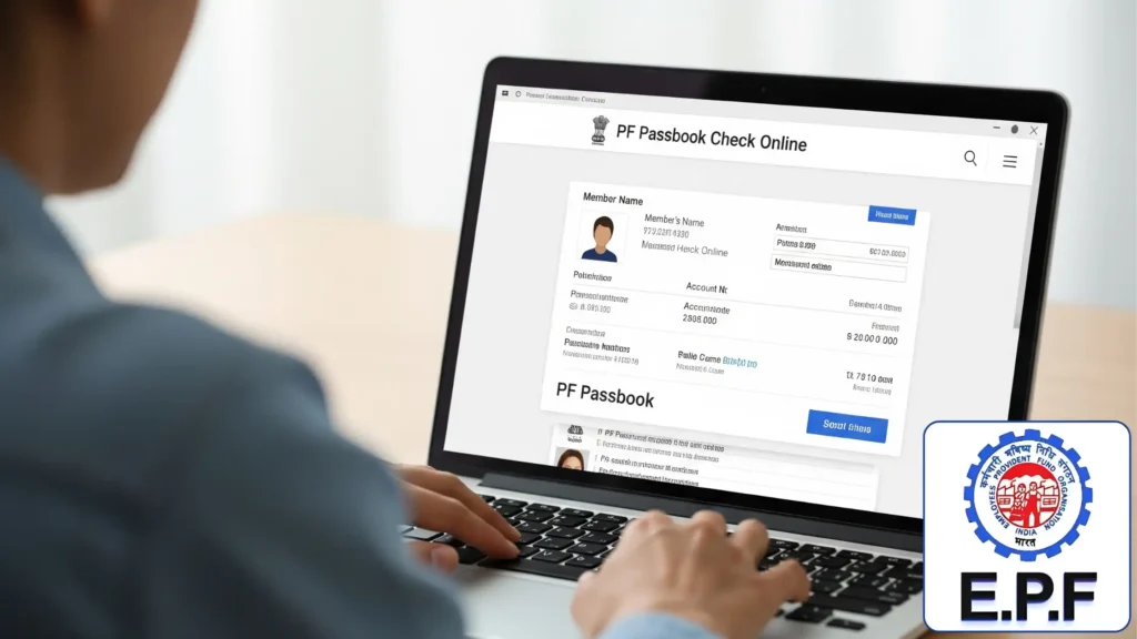 PF Passbook Check Online