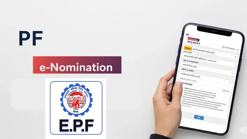 PF निकासी नया नियम, बड़ी टेंशन PF e-Nomination करें आज ही!